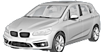 BMW F45 U0590 Fault Code
